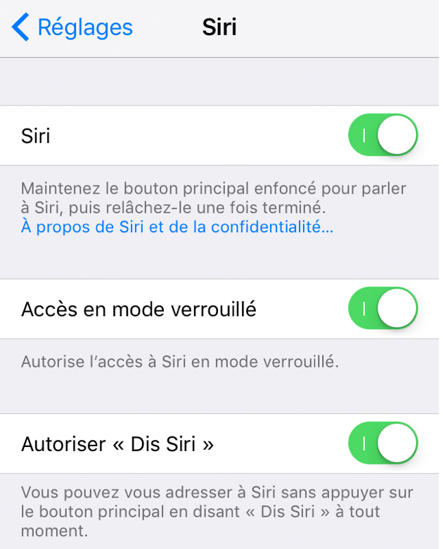 Utiliser Siri en voiture