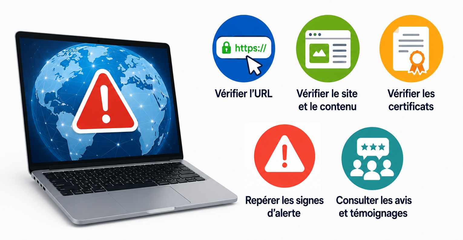 How to spot fake websites