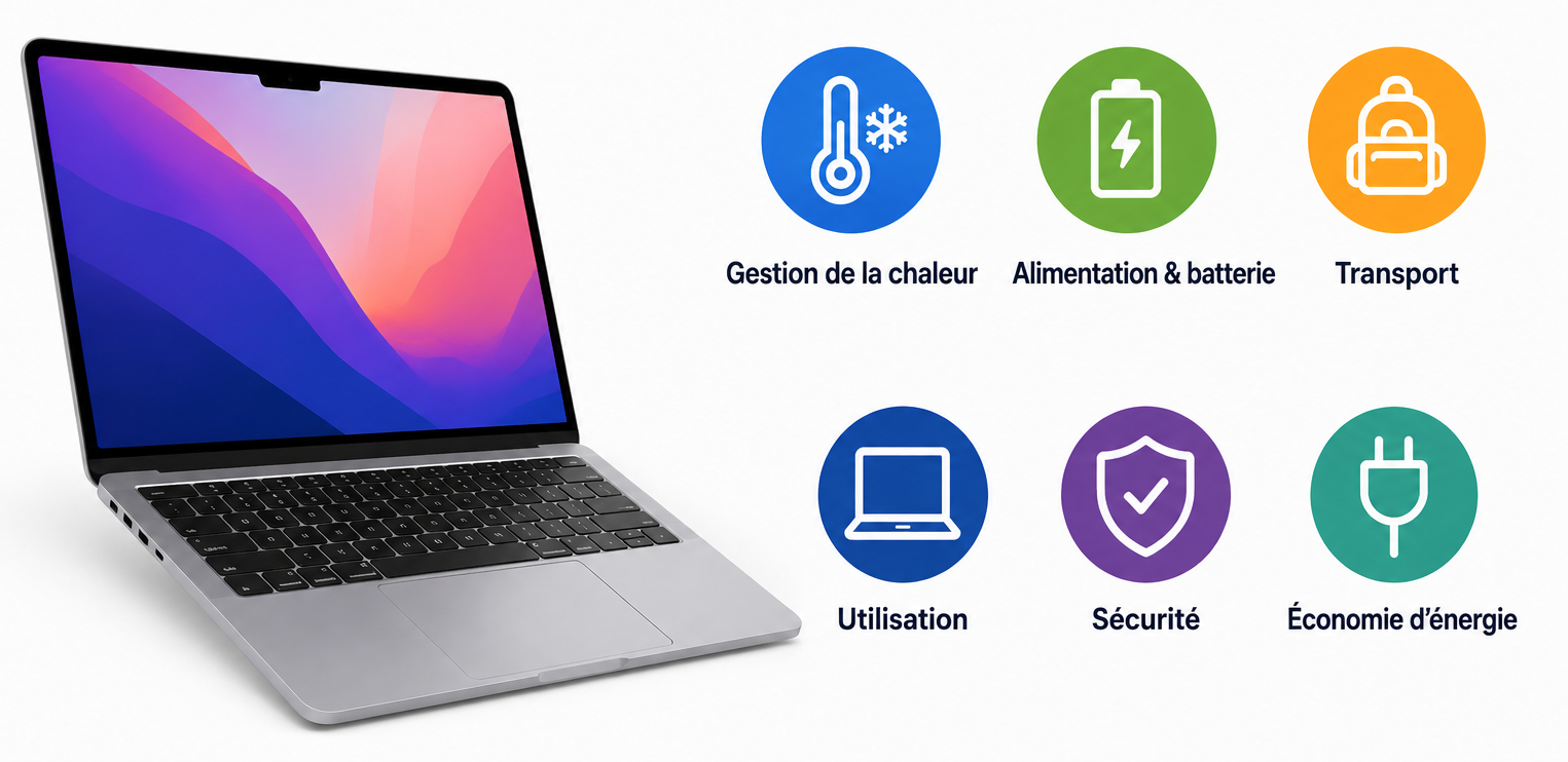 Using your laptop properly